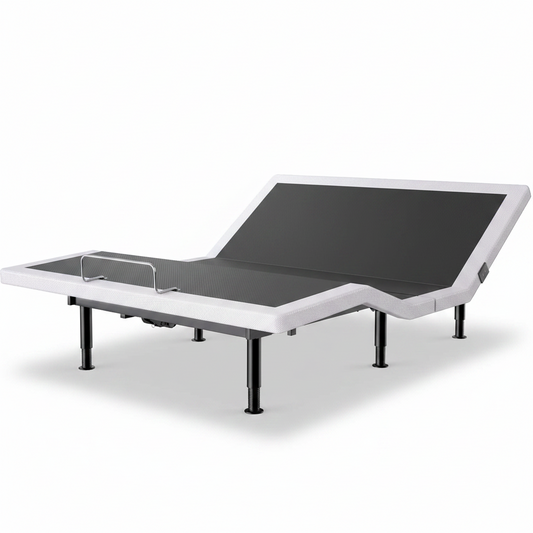 Adjustable Bed Frame King Size with Wireless Remote, USB, Head Foot Incline, Underbed Light, Zero Gravity, Heavy Duty Platform Bed Base